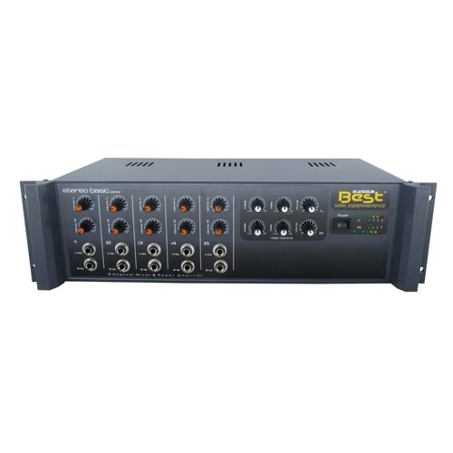Basic 2x100W Stereo 5 Knl - 100V Sistem